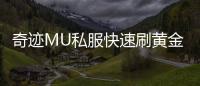 奇迹MU私服快速刷黄金怪的秘诀